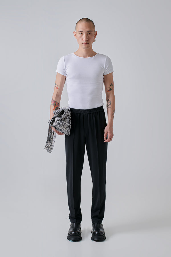 Trackpants Lightweight Techno Stretch, Black