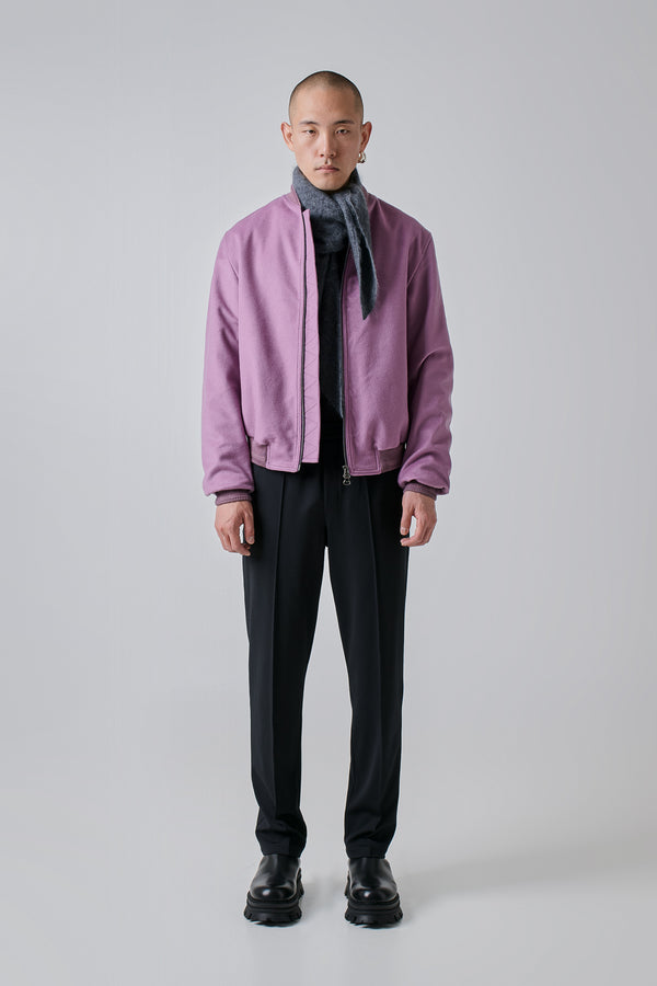 Bomber Cashmere & Virgin Wool, Lilac