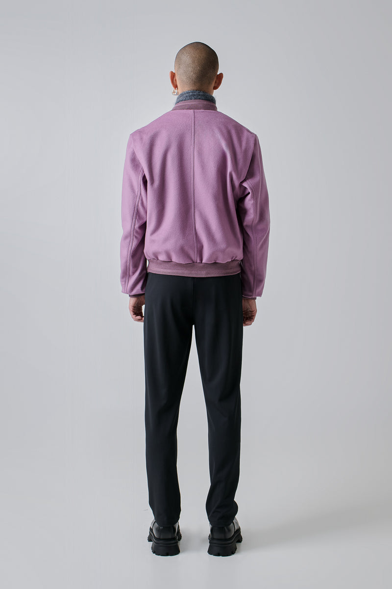 Bomber Cashmere & Virgin Wool, Lilac