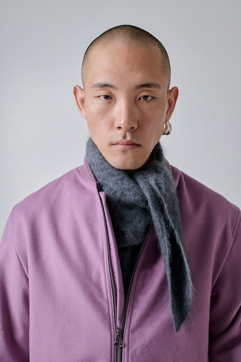 Bomber Cashmere & Virgin Wool, Lilac