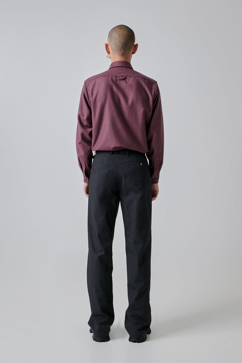 Overshirt Virgin Wool, Mauve