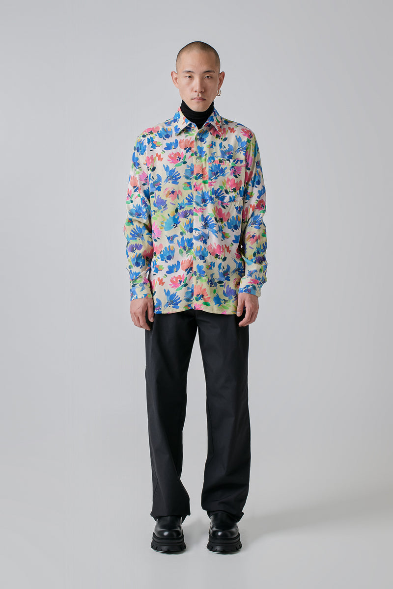 Shirt Classic Viscose Floral