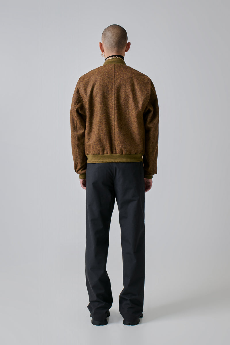 Bomber Virgin Wool, Brown